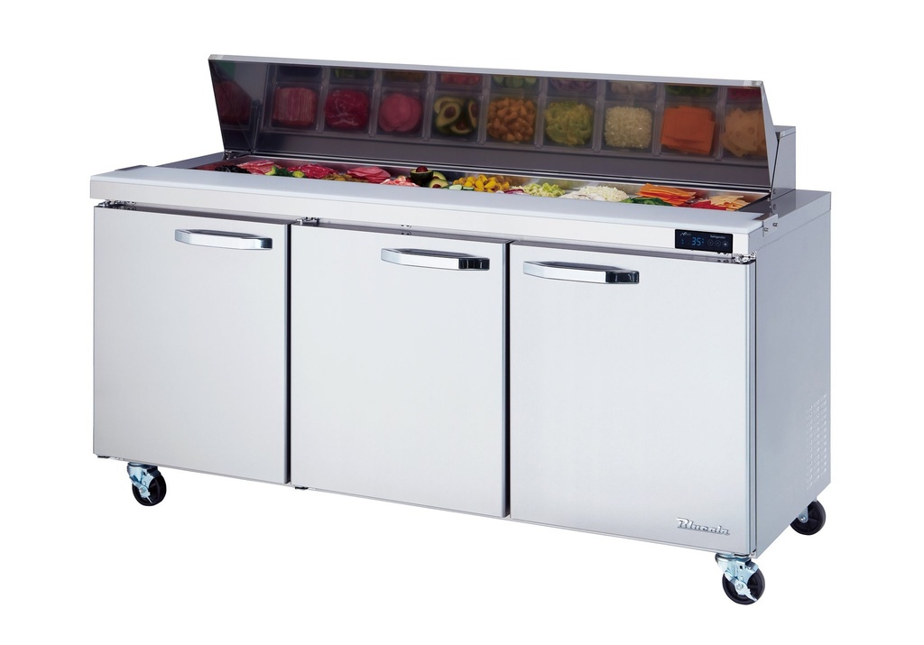  Blue Air BLPT72-HC Sandwich Prep Table 