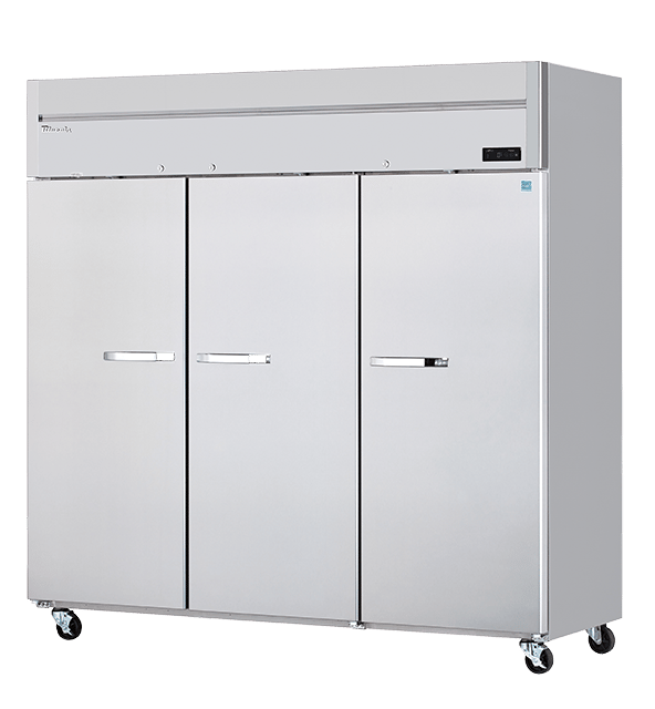  Blue Air BSF72T-HC 3 Solid Doors Stainless Freezer 