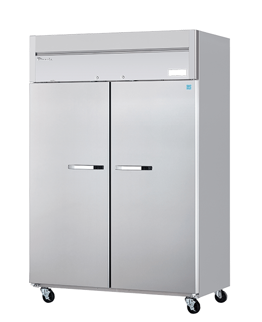 Blue Air BSR49T-HC 2 Solid Doors Stainless Refrigerator 