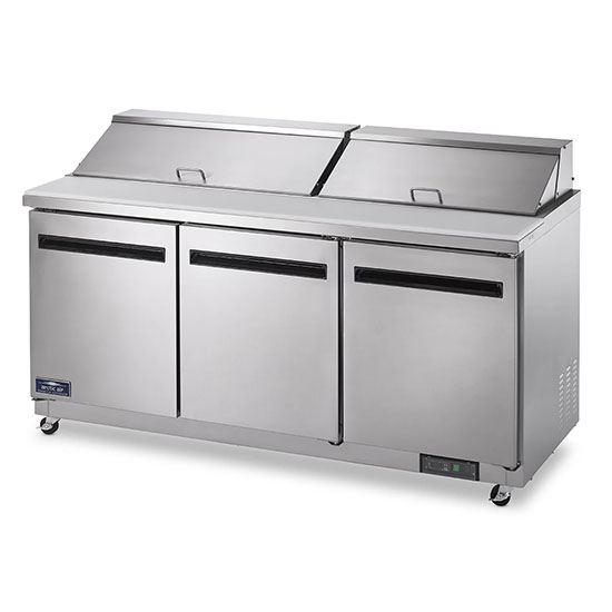 Model AMT72R - Mega-Top Sandwich/Salad Prep Tables