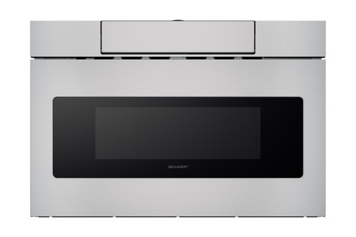 24 in. 1.2 cu. ft. 950W Sharp Stainless Steel Microwave Drawer Oven (SMD2470ASY)