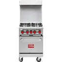 Iron Range 4 Burner Range