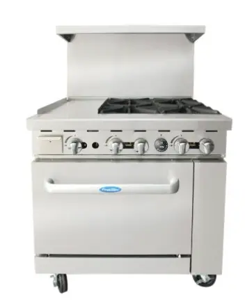 Cookrite 12" Griddle 4 Burner ATO-12G4B