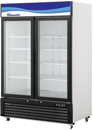  Blue Air BKGM49-HC Glass Door Merchandiser Refrigerator 