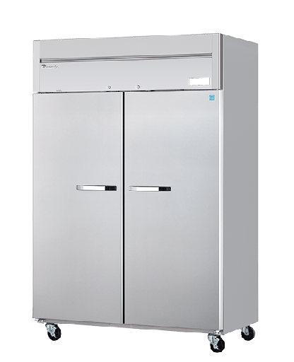  Blue Air BSF49T-HC 2 Solid Doors Stainless Freezer 